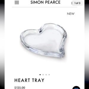 Glass Heart Brand New still in Box